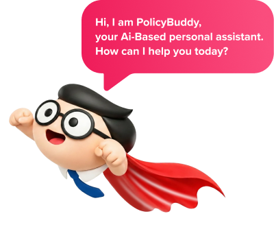 Conversation with PolicyBuddy chatbot